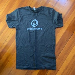 Wahlburgers dark gray shirt